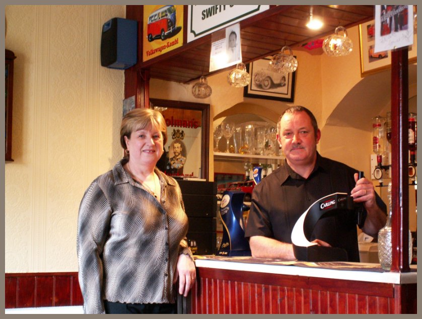 Your hosts: Jan and Billy Swift